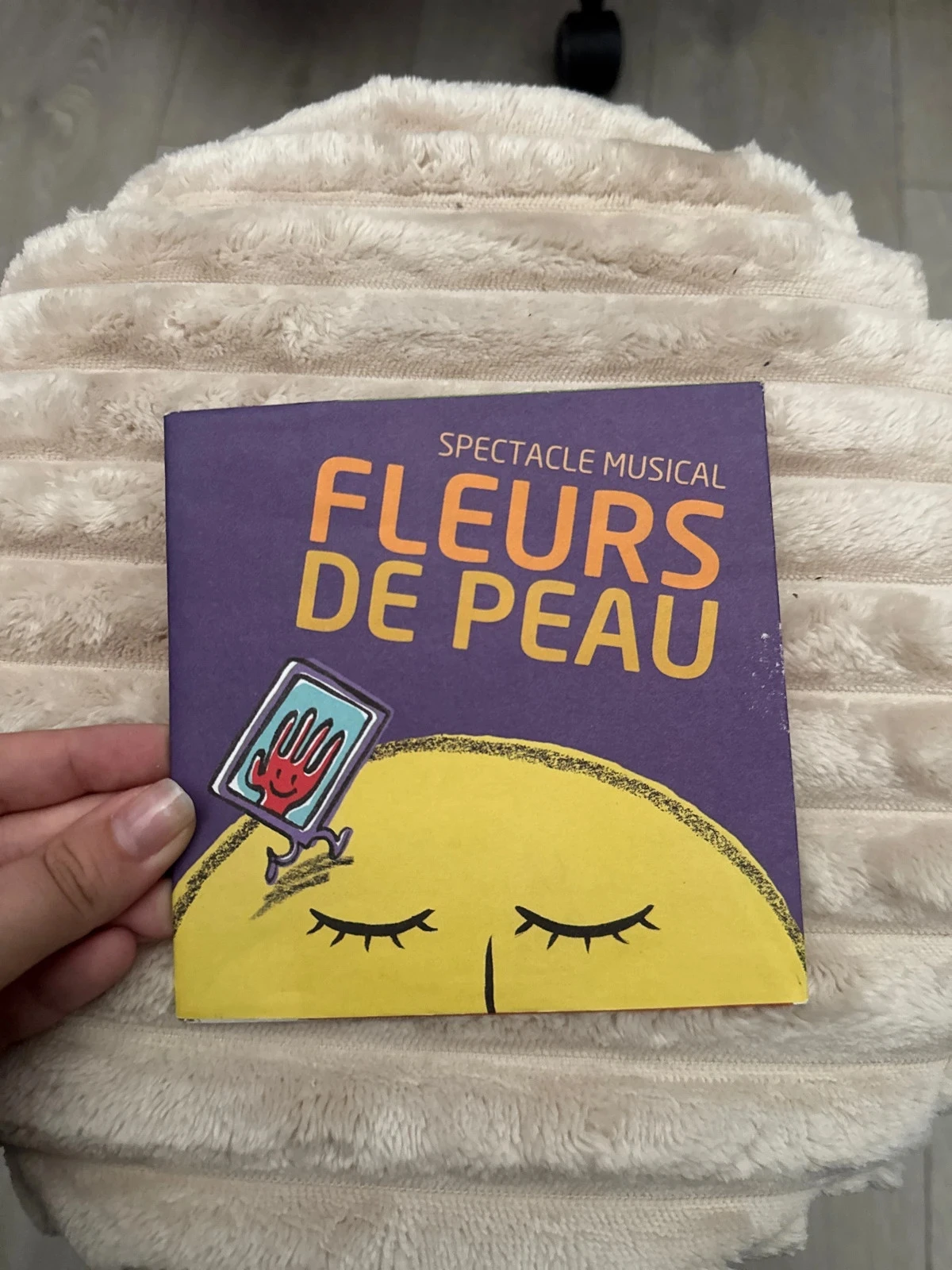cd- fleurs de peau - spectacle musical